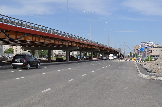 Строительство транспортной развязки на пересечении ул. Ставропольская – ул. Мельникайте